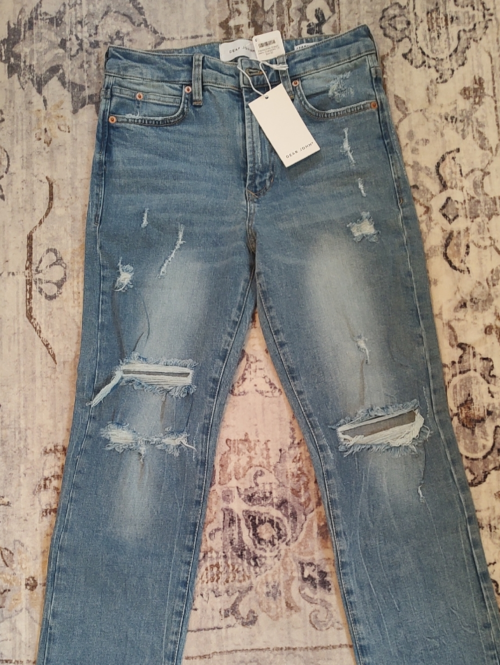 Dear John Light Wash Denim Jeans